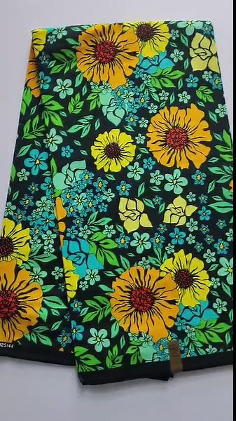 Green and Yellow African Print Fabric, Green Ankara Fabric, African Fabric by the Yard, African Print Fabric, Ankara Fabric, Wax Print - Etsy