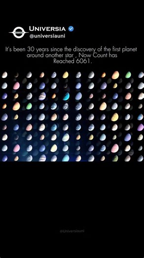 ᴜɴɪᴠᴇʀsɪᴀ on Instagram: "NASA has officially confirmed over 6000 planets outside our solar system. These worlds are called exoplanets, and they orbit stars far beyond our Sun. Some are larger than Jupiter, some are smaller than Earth, and many are completely different from anything we see in our solar system. Scientists have discovered lava worlds, ocean worlds, gas giants, and planets orbiting two stars at once. A few of them even lie in the habitable zone, where temperatures could allow liquid