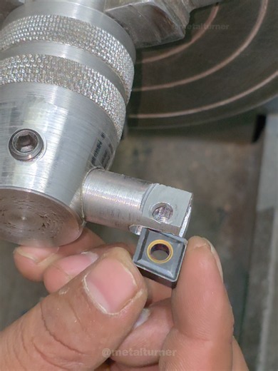 Very Useful Facing Tool Making On Lathe #mechanicaltools #tricks #skills #work #lathe