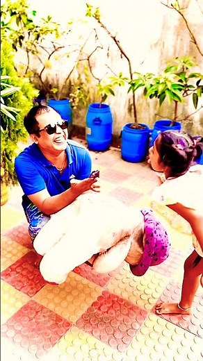 আকাশের চাঁদ যেই আলো দিয়েছে সেই পুতুলে কালো কালারের এটা কি করে দিল বাবার হাতে এখন আমি কি করবো😜😜😜