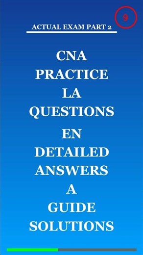 Cna Practice La Questions En Detailed Answers A Guide Solutions
