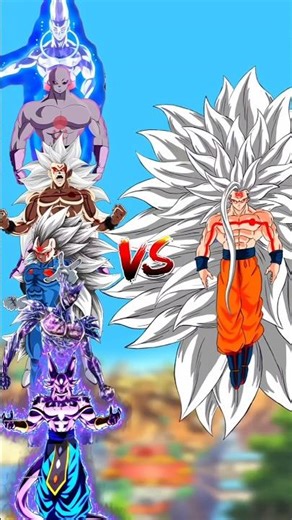 Goku Vs Whis,Bills,Vegetta, Jiren,Garou And Black Goku #dragonball #goku #feed #viral #feedshorts