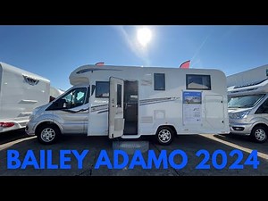 *NEW* Bailey Adamo Motorhome 2024: Ford Based 5 Layouts