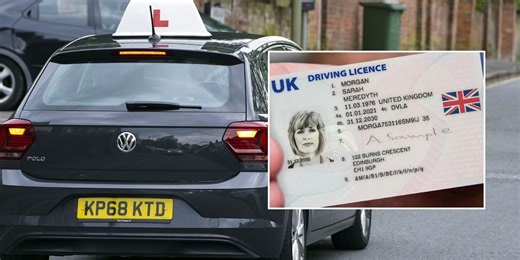 Learner driver spends £3,000 on 128 FAILED theory tests as another passes on 75th attempt