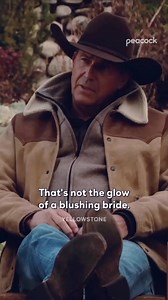 Beth's the bride, but John's the one blushing. #powerlinepodcast NE #YellowstoneTV #bethdutton #yellowstone #Lineman #book2 #yellowstonenationalpark #duttonranch #kellyreilly #Montana | Yellowstone Fans Official