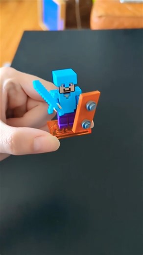 lego Minecraft display tricks