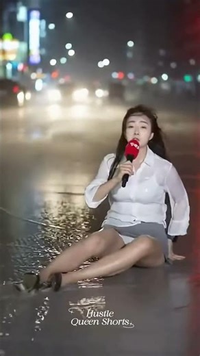 Unexpected Moment During Live Weather Report #WeatherCaster #LiveBroadcast #UnexpectedMoment #OnAir