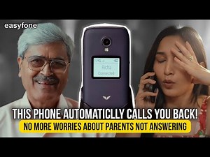 Worried About Seniors Not Picking Up? easyfone Has You Covered!