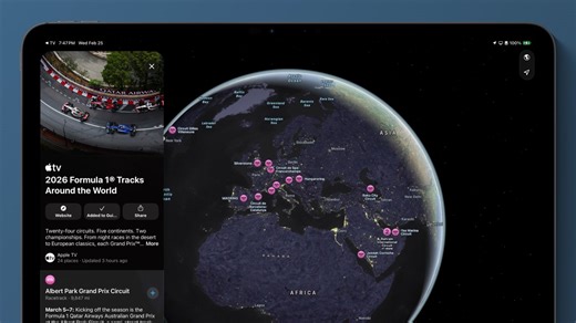 Experience F1 tracks with 3D art in Apple Maps ahead of each race