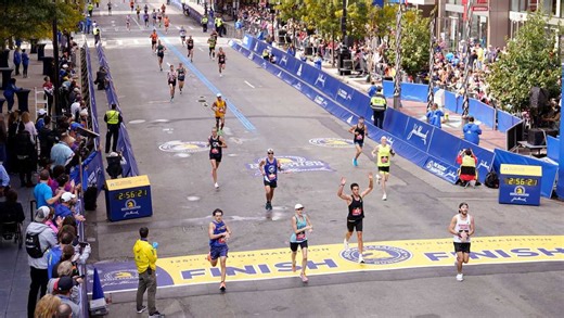The surprisingly complex history of the Boston Marathon finish line