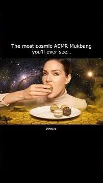 Eating Mini Planets in Space 🌌 Cosmic ASMR Mukbang #asmr #cosmic #planet #relaxing #fyp #asmrsounds