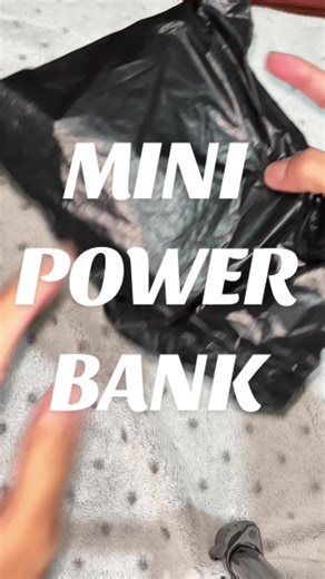 Compact 2in1 Power Bank for On-the-Go Charging