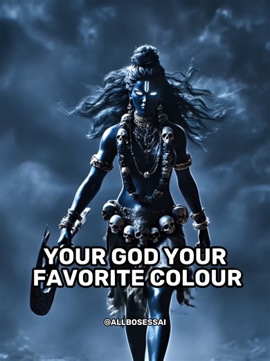 YOUR GOD YOUR FAVORITE COLOUR #hindugod #midjourney #hinduism #aifusion