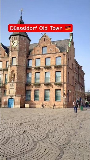 🔥Düsseldorf Marktplatz: Walking Through Germany's History 🇩🇪 4K