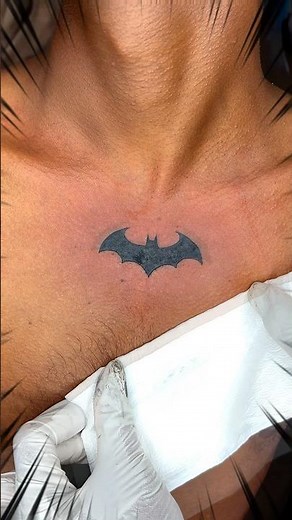 Bat 🦇 Tattoo | Chest Tattoo | Tattoo Design For Boys🤪🥰#shorts #shortsfeed #youtubeshorts #art