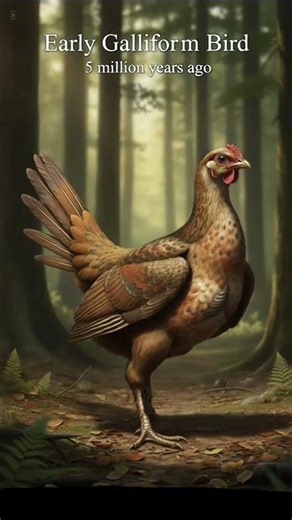 The Evolution Of Chicken #animalevolution #evolution