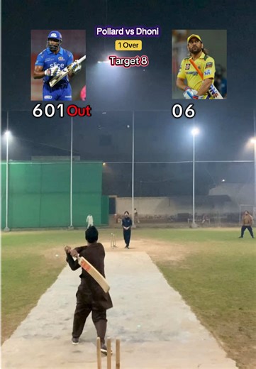 Pollard vs Dhoni: Backyard Cricket Challenge Showdown