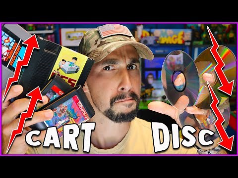 Are Cartridge Games BETTER Than Disc Games? | Ft Retro Bird