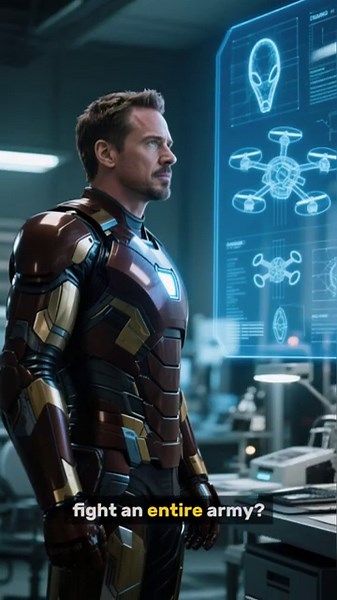 Iron Man’s Tech Army 🤖 | Drones vs Alien Invader