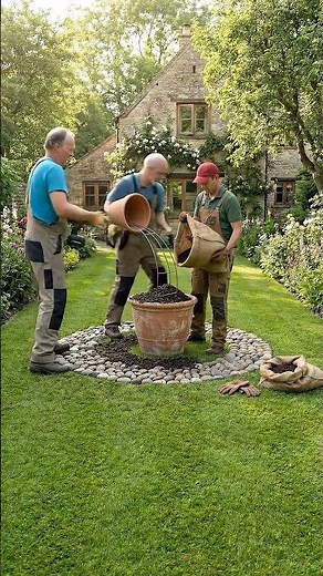 Amazing Flower Pot Waterfall Garden DIY Transformation.