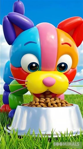 🙀 How much can a balloon kitten eat? 🙀
