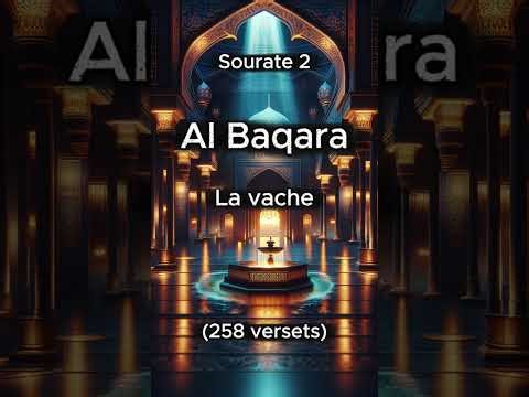 Al Baqara (La vache) : sourate du coran à écouter n° 2