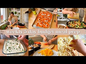 5 Day Family Meal Prep! Simply Easy Recipes for the Week Ahead