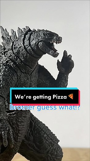 Godzilla Gets Pizza in Fun Stop Motion Video