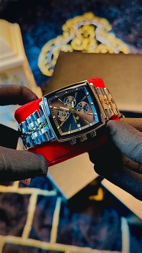 Ultimate Premium LONGBO watch for man - Square Chronograph watch