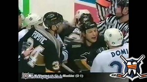 12K views · 284 reactions | On This Day In History: @16DarcyTucker vs @MattBarnaby3636 4/5/2000, 2nd Period, 1:50 in. Rated an 8.1 on HF | hockeyfights.com | Facebook