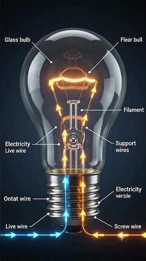How Does a Light Bulb Work? 💡 | Simple Science Explained