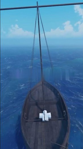 Realistic Water in Build a Boat?! #roblox #shorts