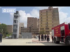 YSF-150 Firefighter Drone Live Demo in Egypt | Aerial Fire Suppression
