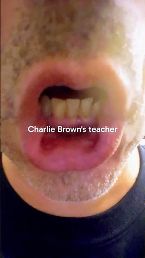Charlie Brown's teacher