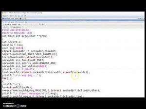 CN LAB - UDP Echo Server (CSE Department)