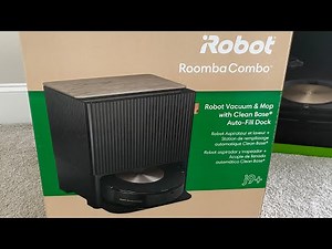Open box, set up & overview of my iRobot J9+ Roomba Combo Vacuum and mopping robot.