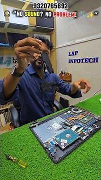 🔊 Laptop Speaker Replacement | Quick Fix in Minutes 💻✨ | #Shorts #viral #trending #youtubeshorts