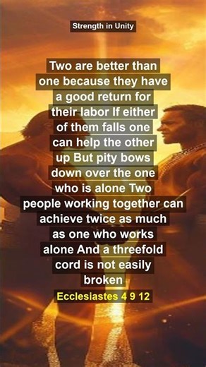 Strength in Unity