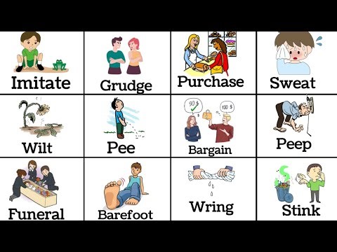 English Vocabulary With Meaning & Example Sentences || Words meaning