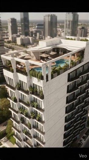 ThaoDien Hotel Drone Architectural Video Pool