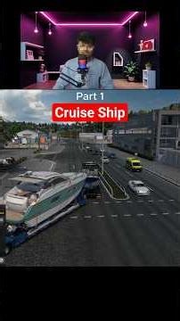 Transporting Cruse Ship. #eurotrucksimulator2