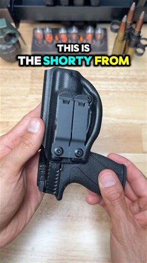 Shorty Holster Works SO Well! #short #shorts #training