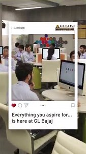 Everything you aspire for in your Dream College is here at GL BAJAJ! GL Bajaj offers World-class facilities. What are you waiting for? Take a campus tour today!! #glbajaj #glbitm #admission #admission2023 #bestbtechcollege #greaternoidabestcollege | GL Bajaj Institute of Technology & Management