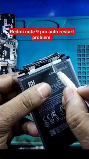 How to redmi note 9 pro auto restart problem #disassembly #shortvideo