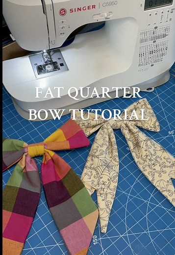 Fat Quarter Bow Tutorial for Holidays