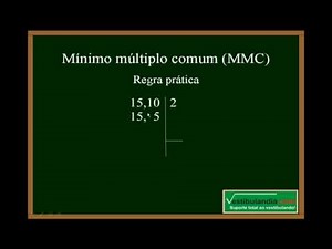 Matemática Zero - Aula 7 - MMC e MDC - Segunda Parte