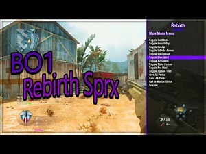 [BO1/PS3] Rebirth (SPRX) Mod Menu Host/Pre Game Menu +Download