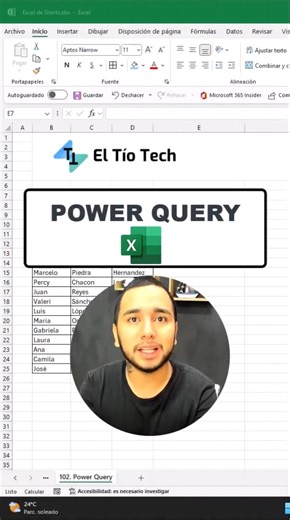 Impulsa tus reportes usando las herramientas de Power Query 🚀 #ElTioTech #Excel #PowerQuery #exceltutorial #shorts | El Tio Tech