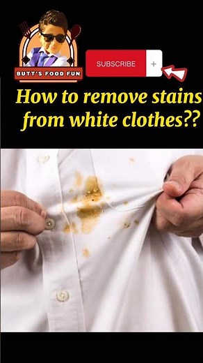 How To Remove Stains From White clothes?| Stain Removal Hacks for White Clothes | Kitchen Items DIY