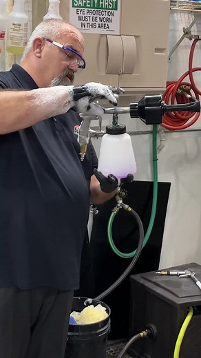 Turn any cleaner into a blizzard of thick long-lasting foam with the Z-011 Tornador Foam Gun! Use as little or as much foam as you need to cover your vehicle with clinging foam! #tornador #detailing #detailingcars #autodetailing #mobiledetailing #carwash #satisfying #clean #dirty #fyp #foryou
